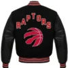 Toronto Raptors Champions Letterman Black Jacket