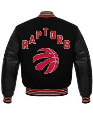 Toronto Raptors Champions Letterman Black Jacket
