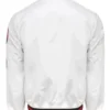 Toronto Raptors City Collection Varsity White Jacket