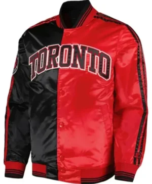 Toronto Raptors Color Block Varsity Jacket