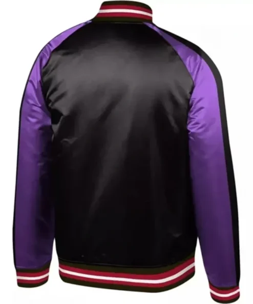 Toronto Raptors Hardwood Black And Purple Jacket