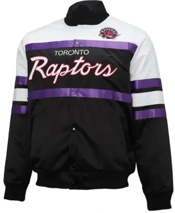 Toronto Raptors Hardwood Classics Script Jacket