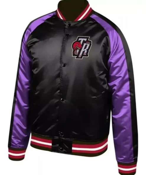 Toronto Raptors Hardwood Purple And Black Jacket