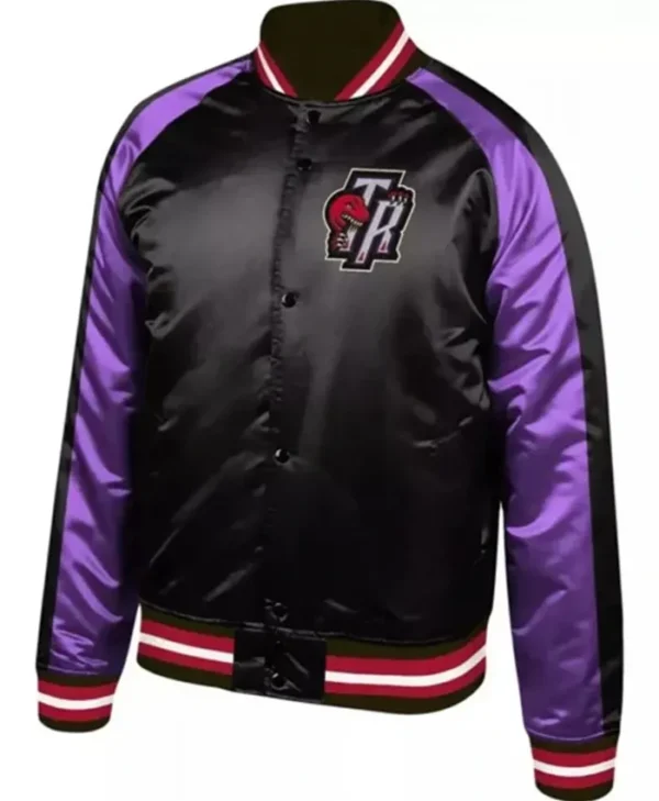 Toronto Raptors Hardwood Purple And Black Jacket