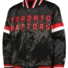 Toronto Raptors Home Game Black Varsity Jacket