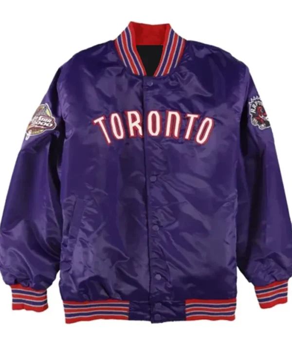 Toronto Raptors NBA All Star 2000 Purple Jacket
