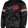 Toronto Raptors Pick And Roll Black Varsity Jacket