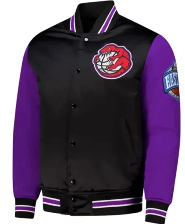 Toronto Raptors Primetime Black And Purple Jacket