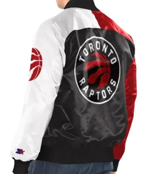 Toronto Raptors Remix Tricolor Varsity Jacket
