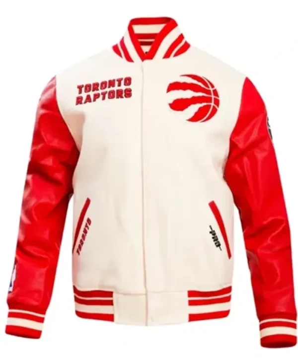 Toronto Raptors Retro Classic Rib Varsity Jacket