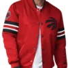 Toronto Raptors Scout I Red Varsity Jacket