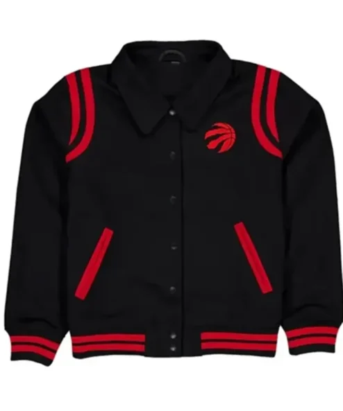 Toronto Raptors Sport Night Teddy Black Jacket