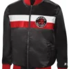 Toronto Raptors Starter Black Bomber Jacket