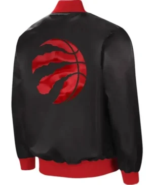 Toronto Raptors Starter Bomber Black Jacket