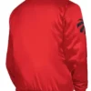 Toronto Raptors Stitch Red Applique Jacket