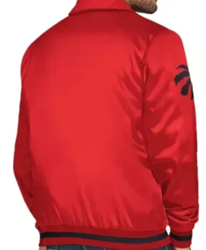 Toronto Raptors Stitch Red Applique Jacket