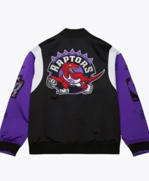 Toronto Raptors Team Origins Purple And Black Jacket