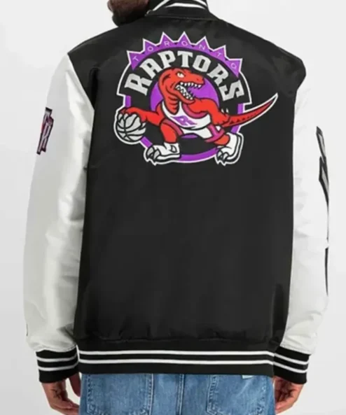 Toronto Raptors Team Origins White And Black Jacket