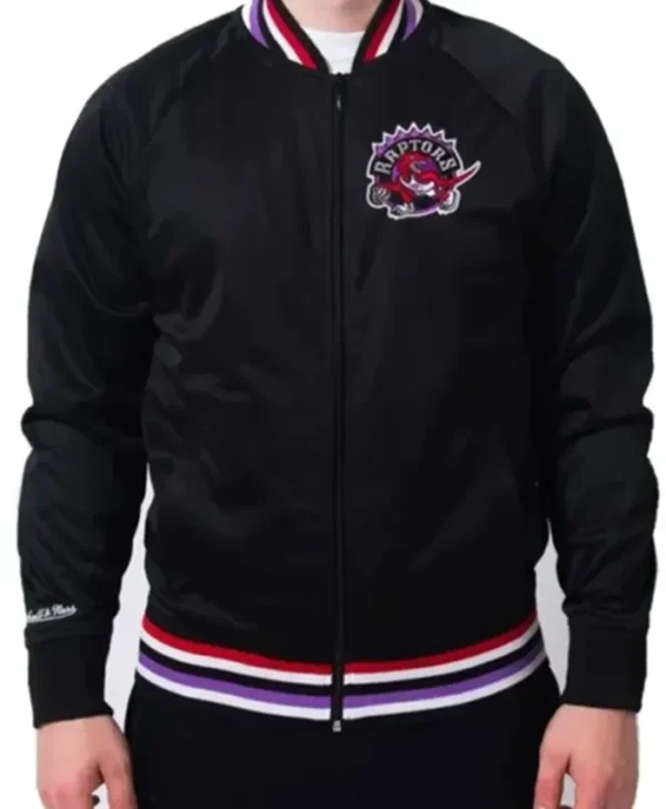 Toronto Raptors Top Prospect Black Bomber Jacket