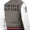 Toronto Raptors White And Grey Jacket