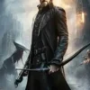 Van Helsing 2 Gabriel Black Leather Coat