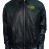 Vietnam Veteran Black Leather Jacket