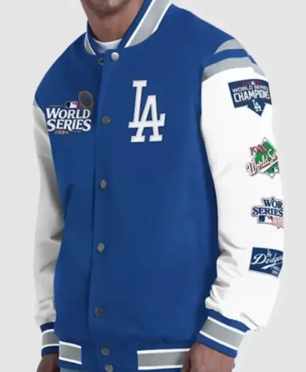 World Series Dodgers G III Royal Recruit Commemorative Jacket