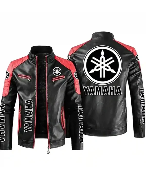 Yamaha Black Leather Jacket