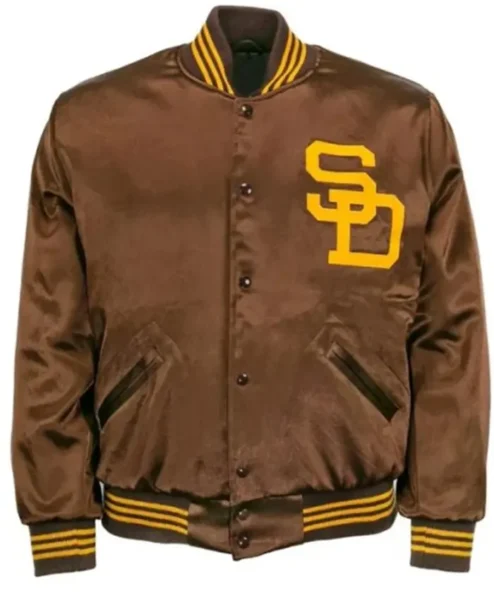 1969 San Diego Padres Brown Varsity Jacket