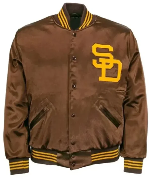 1969 San Diego Padres Brown Varsity Jacket