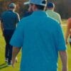 Happy Gilmore 2 Adam Sandler Blue Polo Shirt
