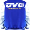2025 OVO x Chelsea FC Leather Varsity Jacket