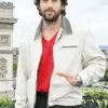 28 Years Later 2025 White Aaron Taylor Johnson Jacket