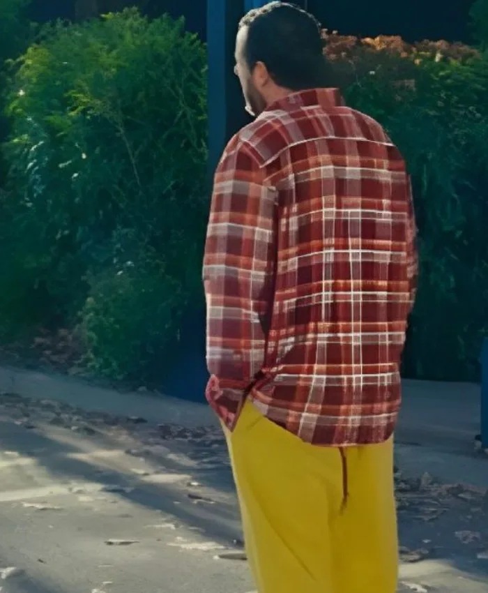 Happy Gilmore 2 Adam Sandler Plaid Check Shirt