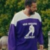 Adam Sandler Happy Gilmore 2 Purple Jersey