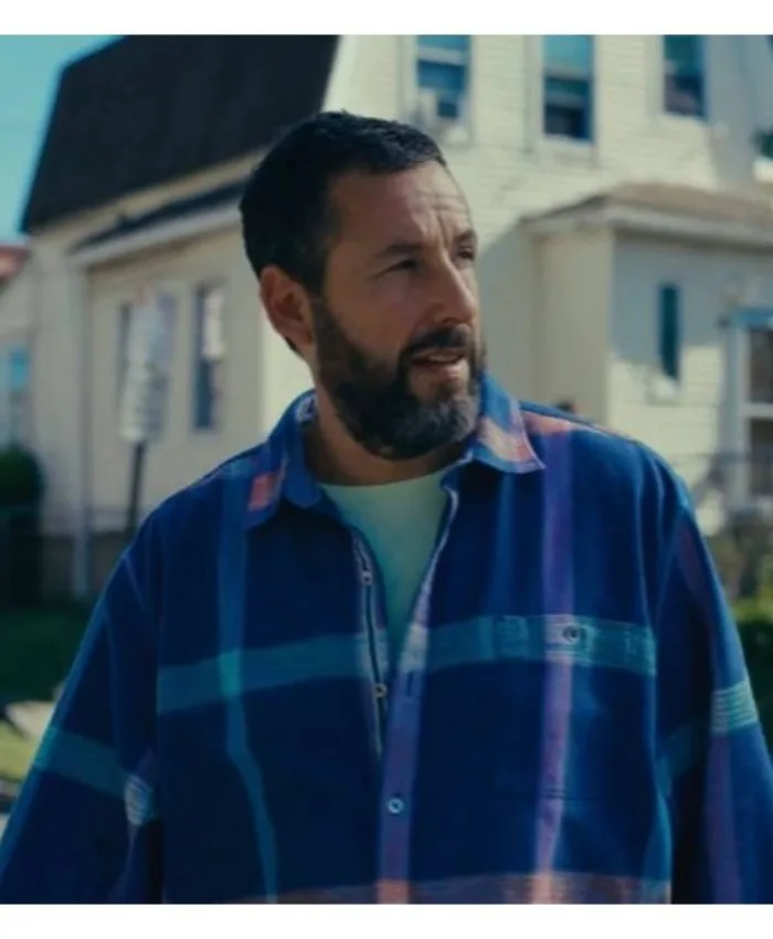 Adam Sandler Movie Happy Gilmore 2 Plaid Shirt
