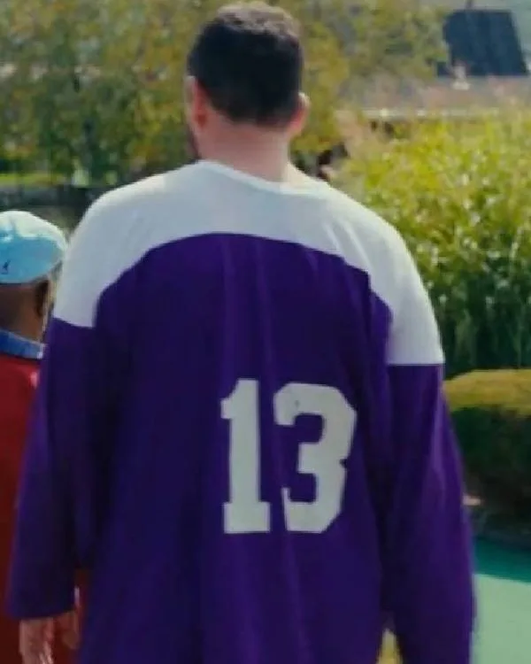 Adam Sandler Movie Happy Gilmore 2025 Purple Jersey