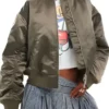 Adults 2025 Amita Rao Bomber Brown Jacket
