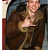 George Somner Afterburn 2025 Brown Leather Jacket