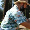 American Century Championship 2025 Jason Kelce Palm Tree Shirt