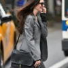 Anne Hathaway Devil Wears Prada 2 Grey Blazer