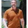 Bachelor in Paradise S10 Jesse Palmer Polo Brown Shirt
