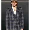 Shop Bad Bunny Happy Gilmore 2 NYC Premiere Checked Blazer