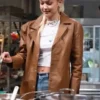 Beat Bobby Flay 2025 Gigi Hadid Brown Jacket