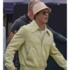 Brad Pitt Formula 1 2025 Sonny Hayes Yellow Cotton Jacket
