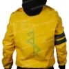 Buy Cyberpunk 2077 Edgerunners David Martinez Yellow Hooded Jacket For Unisex