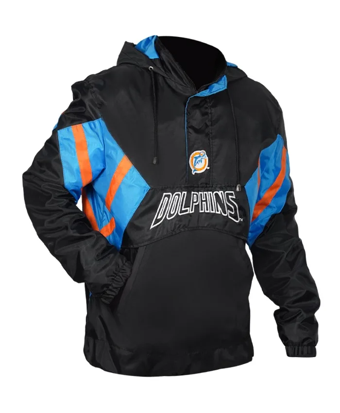 Shop Miami Dolphins NFL Pullover Starter Jacket