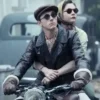 Calam Lynch Outrageous 2025 Brown Leather Coat