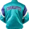 Charlotte Hornets Eastern Varsity Aqua Jacket
