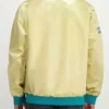 Charlotte Hornets Lightweight Varsity Gold Jacket